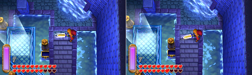 Swamp Palace Miniboss skip Sword